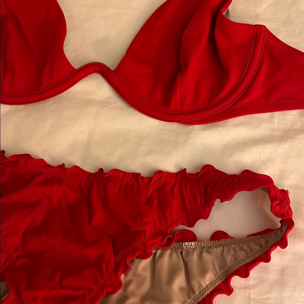 Shade & Shore Ruffle Bikini - Picture 5 of 6